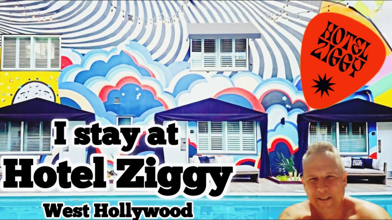Внутри отеля Ziggy — САМОГО КРУТОГО арт-отеля в Лос-Анджелесе?