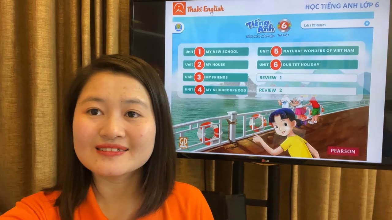 HỌC TIẾNG ANH LỚP 6 - Unit 1. My new school  -  Getting started - Thaki English