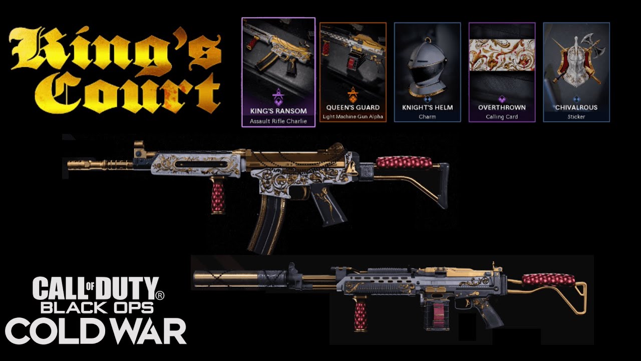 King's Court Bundle - King's Ransom/Queen's Guard Blueprints (Krig 6 & Stoner 63) and Much MORE!