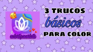 3 TRUCOS BÁSICOS PARA PICSART COLOR PINTAR screenshot 3