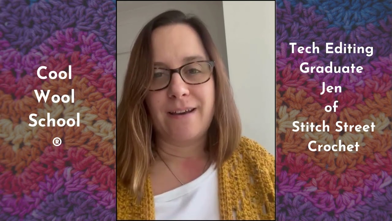 Jen a Tech Editing Graduate of Cool Wool School ®