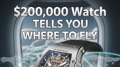 ​A $200,000 Watch That TELLS You Where To Fly Next | RM 63-02 Review