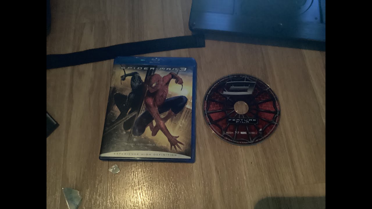 Opening To Spider Man 3 2007 Blu-Ray (Disc 1)