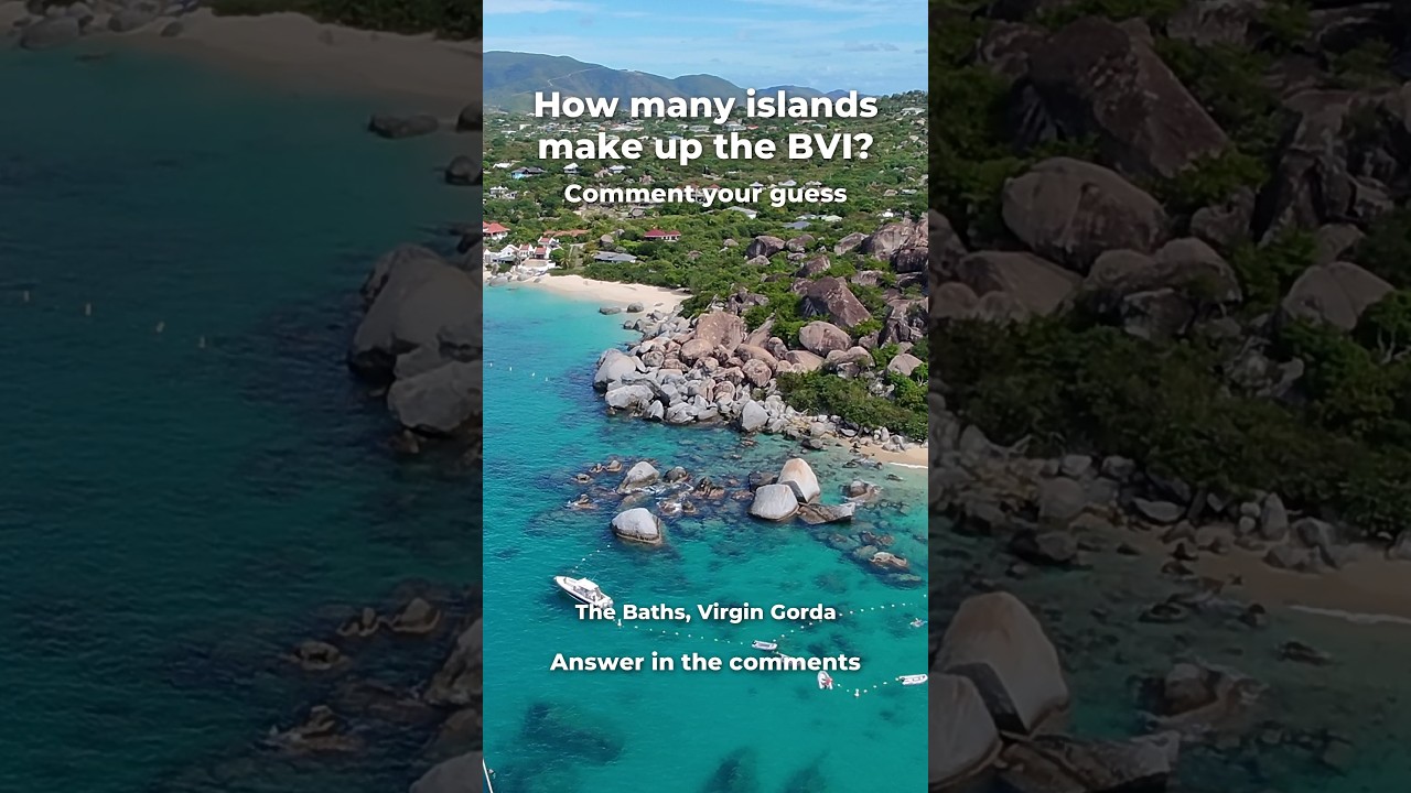 How many islands make up the British Virgin Islands? | myBVIcharter