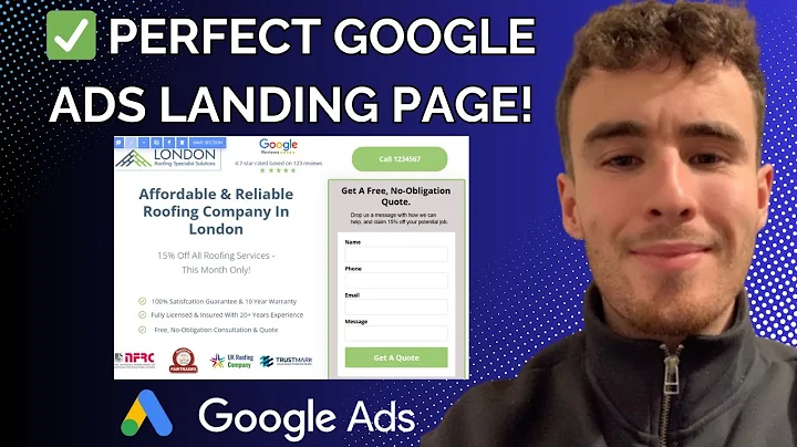 How to Create The Perfect Landing Page For Google Ads (FULL Tutorial!)
