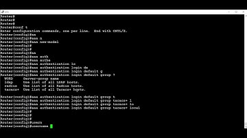 How to Configure TACACS+ on Cisco IOS Router - Authentication