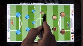 Presentation demo for button football app Futebol de 7 screenshot 3