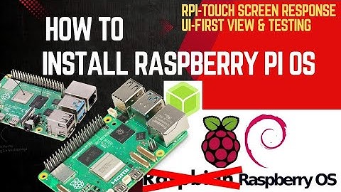 How to install Raspberry Pi OS | Creating bootable sd card using balena etcher | RPi touch response|