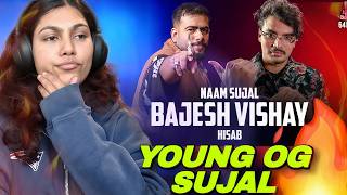 Naam Sujal x Hisaab - BAJESH VISHAY | Red Bull 64 Bars ❤️‍🔥✨💵 | LIS Reaction