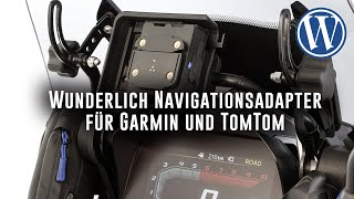 Wunderlich Navigationsadapter für Garmin und TomTom // 21179-002