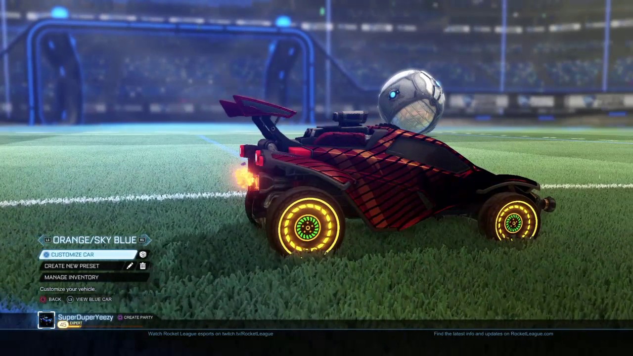 SPIRALIS FULL SET - ROCKET LEAGUE