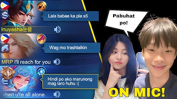 LALA! BABAE PALA KASAMANG RANDOM 😱 | MAY NAGSALITA SA MIC 👀