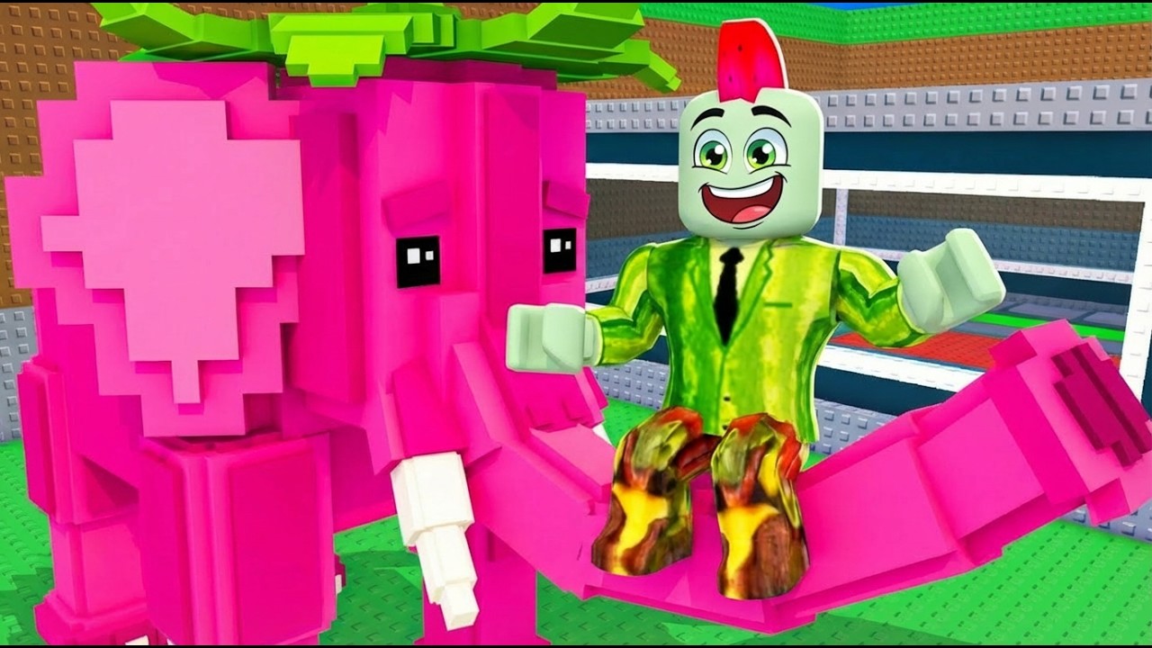 Job Krijgt 1000% Geluk Van Sammy In Steal A Brainrot... In Roblox!