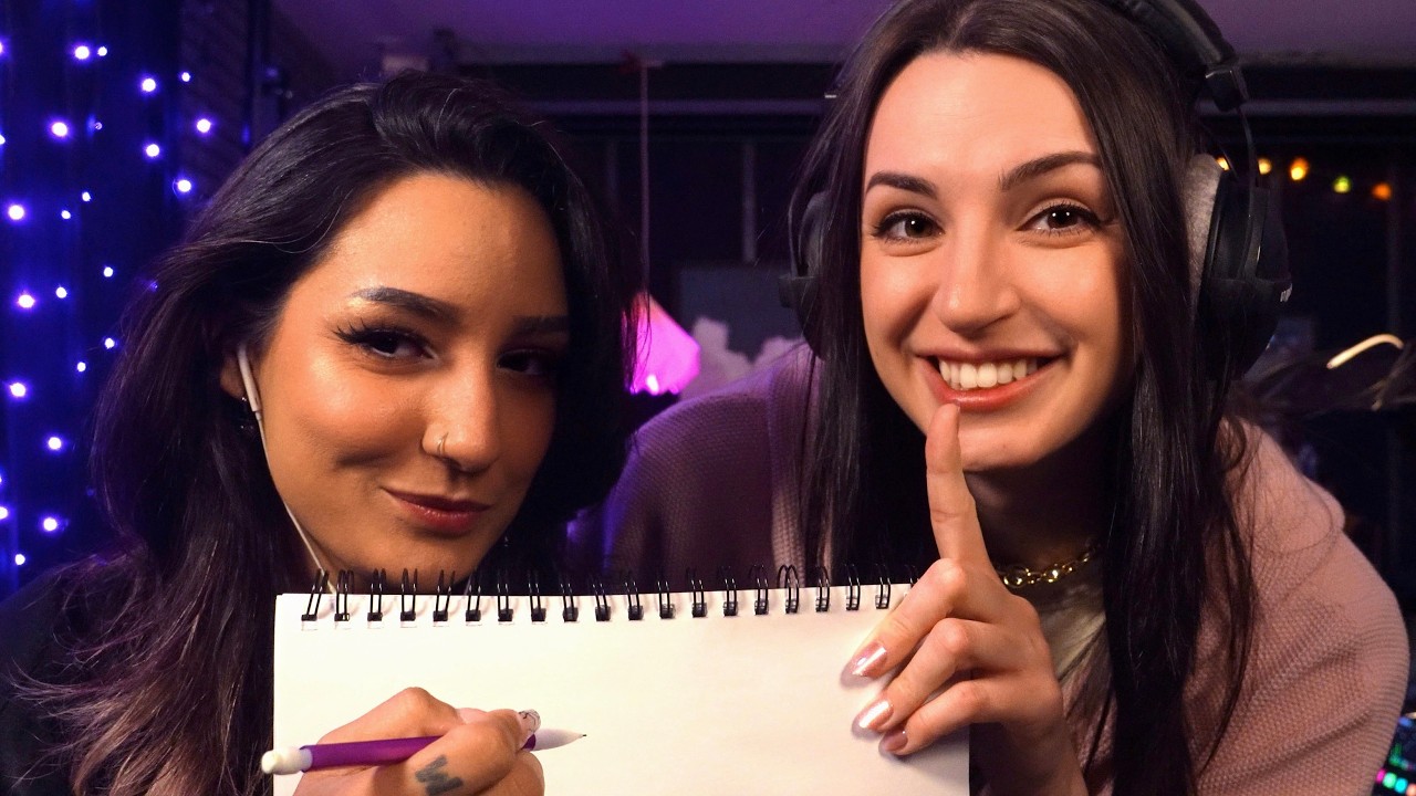ASMR | "Police Sketch" Challenge with a Professional Artist (@NippieASMR !!!)