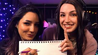 ASMR | "Police Sketch" Challenge with a Professional Artist (⁨@NippieASMR⁩ !!!)