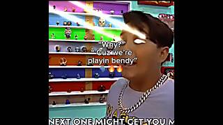 “Why?” “Cuz we’re playing bendy” #funny #memes #fgteev
