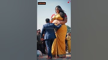 AI Vision: Tall, Strong & Stunning Plus Size Saree! 🔥