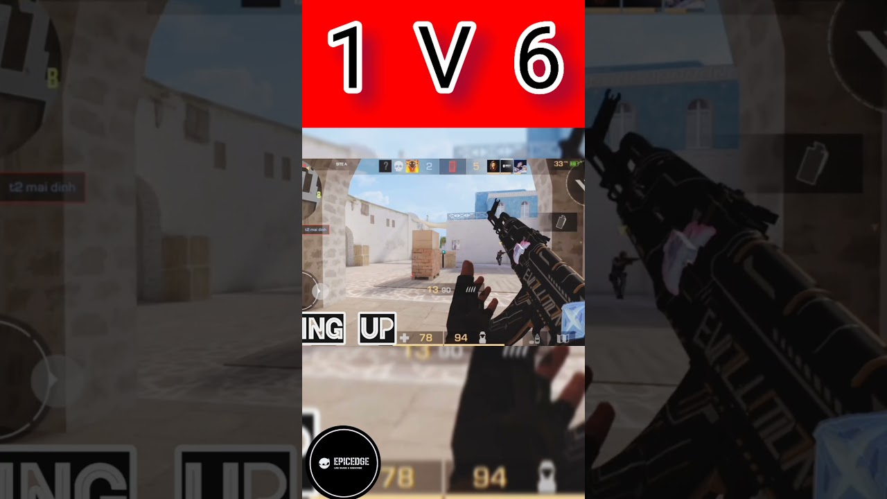 Standoff 2 | Escallation | +10 kills | 2v3 | 110 MS Vs 90 MS | Intense gameplay | Epic Edge 