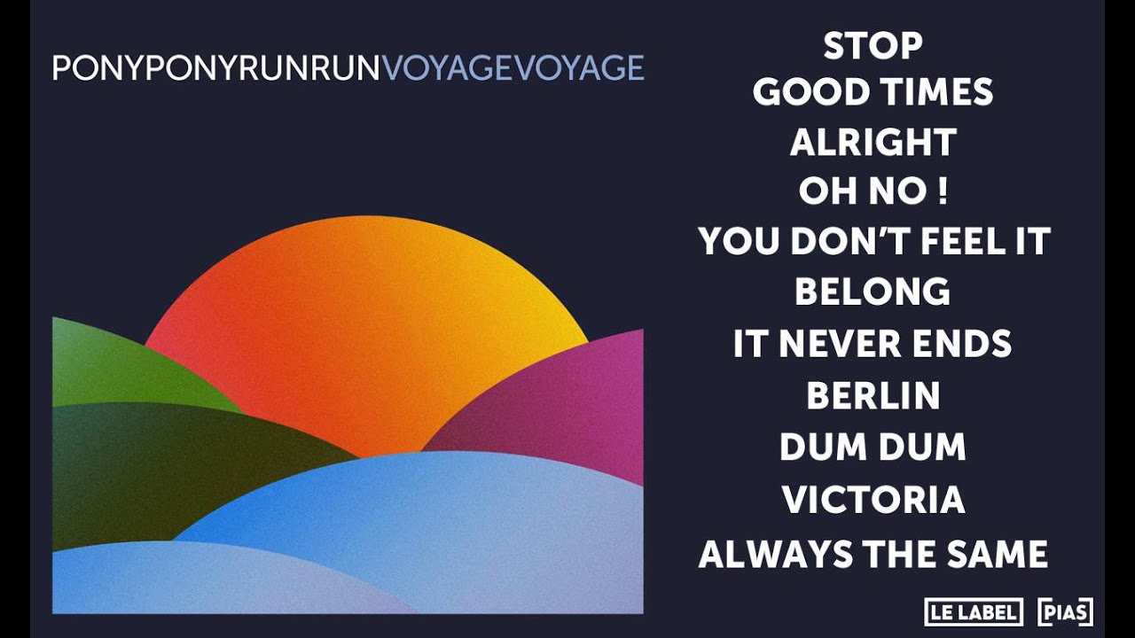 Watch Pony Pony Run Run - Belong (Official Audio) on YouTube Watch Pony Pony Run Run - Belong (Official Audio) on YouTube