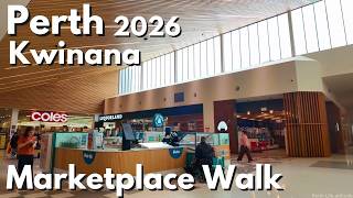 Perth Kwinana Marketplace Walk 2026 WA Day Long Weekend Shopping Centre Walk 4K