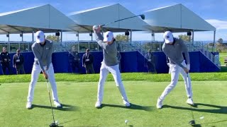 Jordan Spieth Golf Swing - DRIVER SEQUENCE | Full Speed + SLOW MOTION