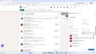 LinkedIn Advanced Search Features
