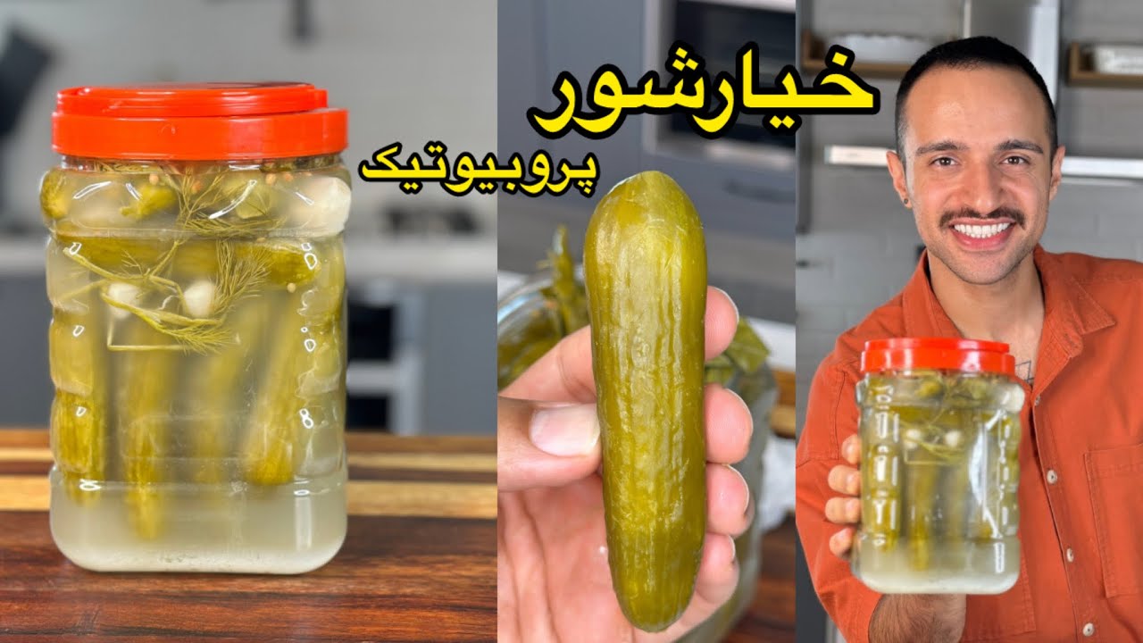 آموزش خیارشور پرو بیوتیک با مهرداد