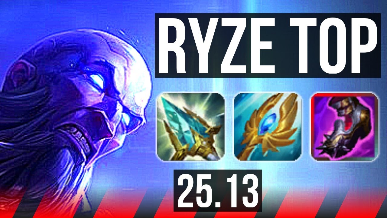 RYZE vs DARIUS (TOP) | 7/1/7 | KR Master | 25.13