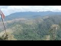 Pemandangan indah puncak jaya