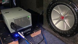 2 Kicker CVR 10s Demo, Indoors
