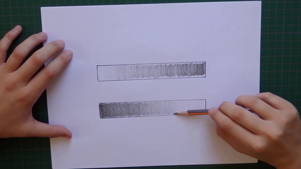 Técnicas de dibujo Ep-01: Escala de grises (graduación de los lápices) y  degradado - thptnganamst.edu.vn
