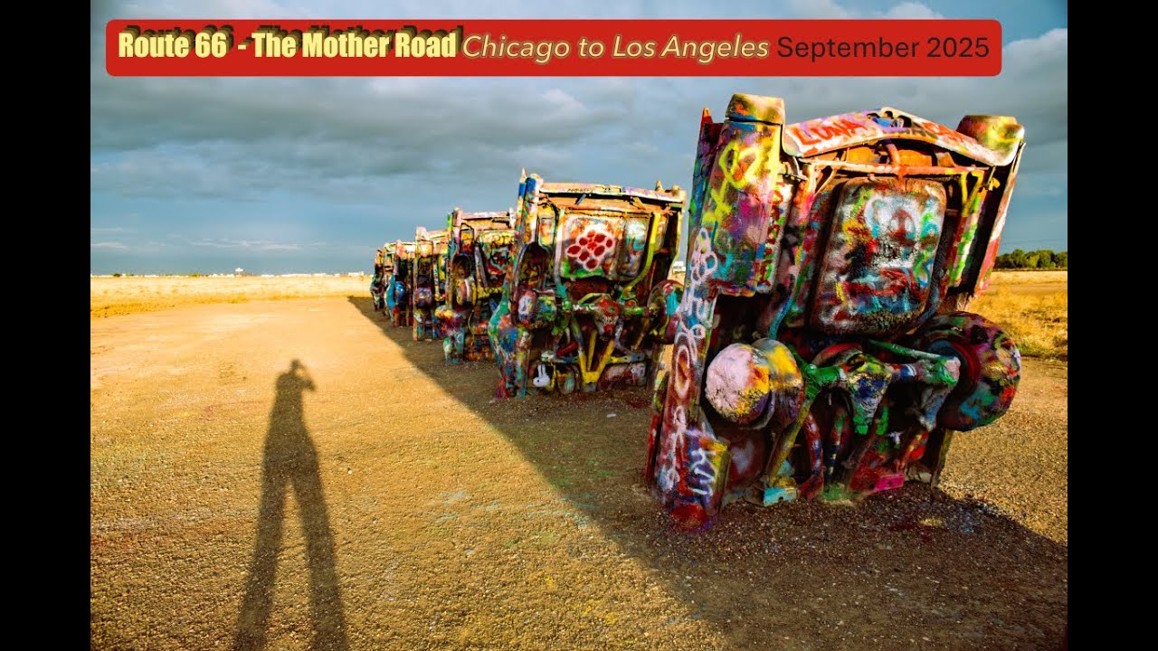 Route 66  - From Chicago to Los Angeles on a tour coach trip September 2025