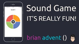 iOS Swift Game Tutorial: Create a Fun Sound Memory Game screenshot 1