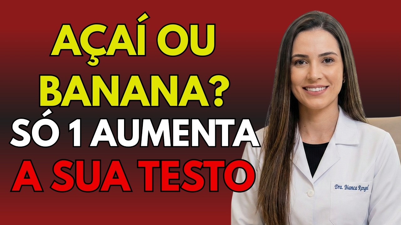 Açaí ou Banana? A Melhor Escolha para Testosterona Após os 50
