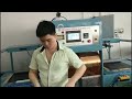 High frequency welding machine for leather embossi