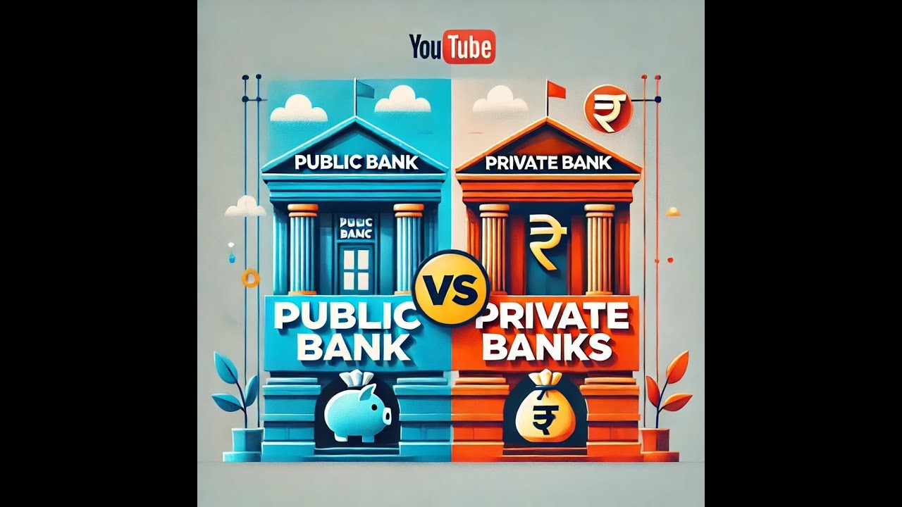 "Public vs Private Sector Banks: Key Differences Explained in 1 Minute!"