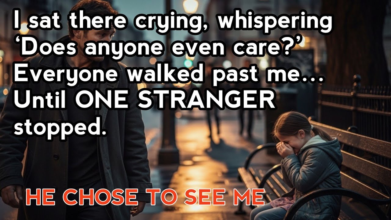 Everyone Walked Past a Crying Girl… Until One Stranger Did THIS