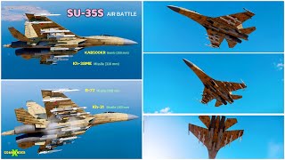 KH-38ME or KH-31 | SU-35S Tier 3 Fighter Jet Air Battle Gameplay 