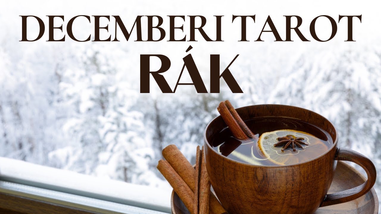 ♋️ RÁK – EGY GONDOLATRA VAGY A BOLDOGSÁGTÓL // 2025 DECEMBERI TAROT