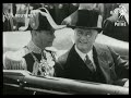 King George VI and Queen Elizabeth the Queen Mother visit America (1939)