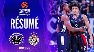 Résumé Paris Basket Vs Partizan Belgrade Une Victoire Écrasante