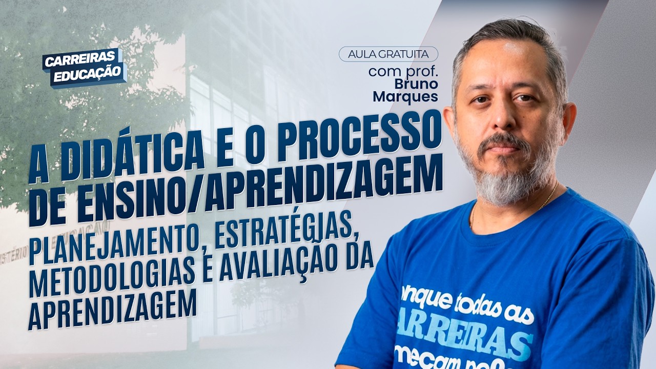 Planejamento, Metodologias e Avaliação no Processo de Ensino-Aprendizagem - Teoria e questões