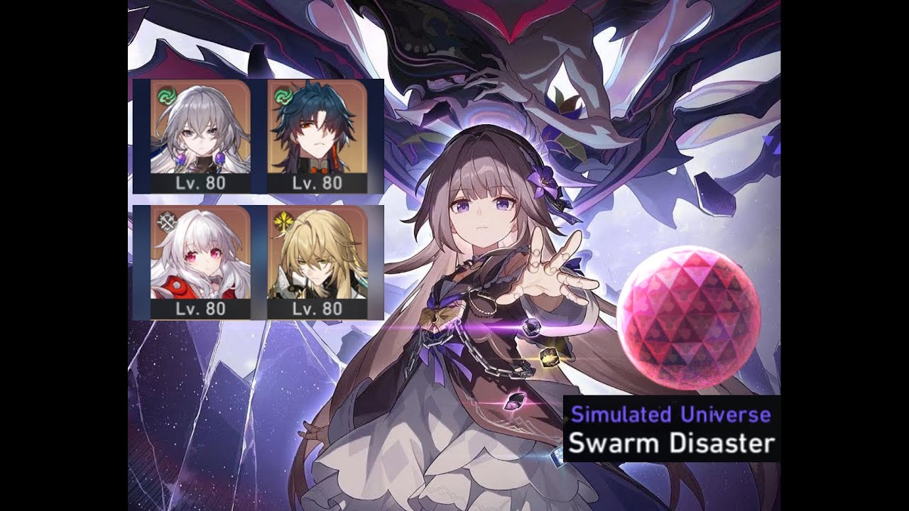 Swarm Disaster Map Swarm Disaster Difficulty V | Honkai: Star Rail - YouTube