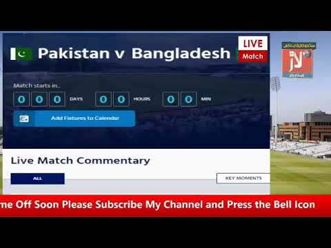 PTV Sports Laar TV : Bangladesh Vs Pakistan Warm-up | World Cup 2019 | Live Scores and Commentary