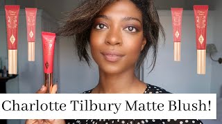 New! Charlotte Tilbury Matte Beauty Blush Wands Review!