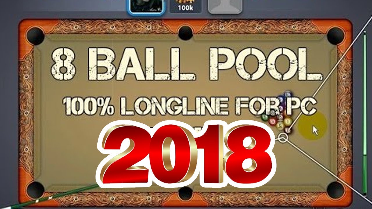 8 Ball Pool Long Line Hack By Pc 100% WOKING WITH (Ban protection) - 