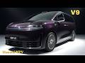 All-New Huawei Luxeed V9 – 1250KM Range Luxury MPV Revealed!