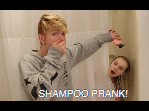 shampoo-prank-on-zoe-in-the-shower!-"hilarious"