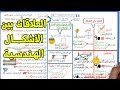 6- العلاقات بين الاشكال الهندسية | جزء اول | للصف السادس الابتدائي