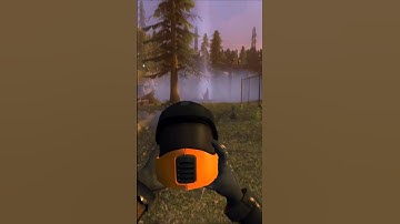 Lore accurate HEV helmet equip animation - Doom inspired #halflife2 #doom #slayer #gordonfreeman